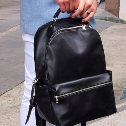 Leather Backpack Rucksack
