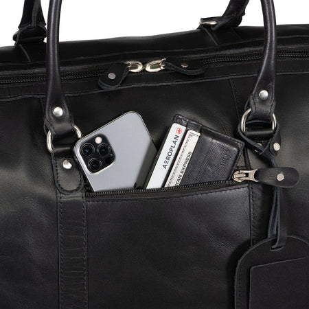 Tourist 50L Leather Duffle