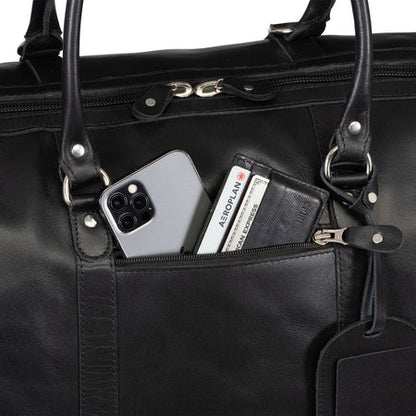 Tourist 50L Leather Duffle