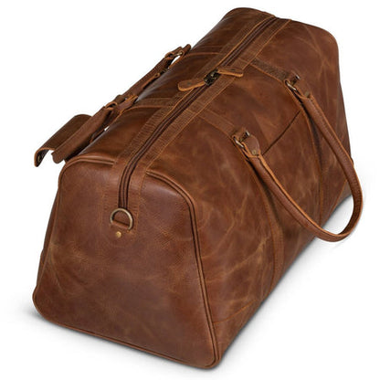 Tourist 50L Leather Duffle